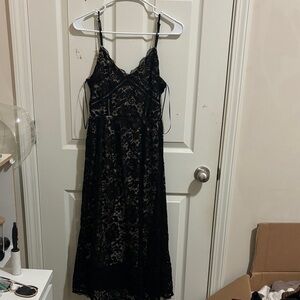 NSR Black Lace Wedding Dress